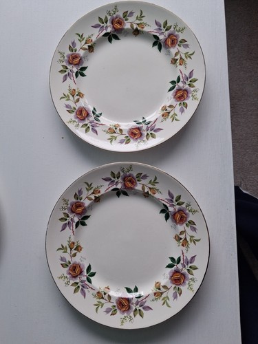 Vintage dinner plates - 2,