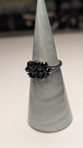 Vintage sterling silver black - sterling,