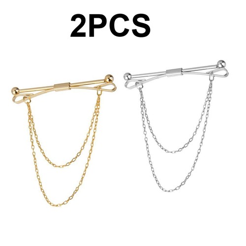 2pcs collar pin bar - pin,