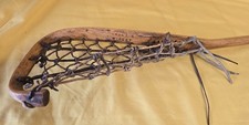 VINTAGE LALLY'S MIDGET LACROSSE STICK MADE IN CORNWALL CANADA  C.1930s