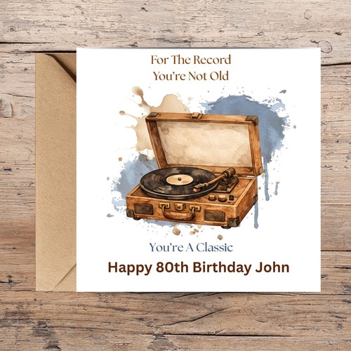 Funny 80th birthday - funny, card