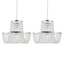 Set of 2 Chandelier Style Easy