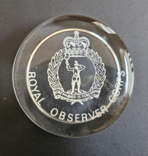 Royal Observer Corps - Paperweight
