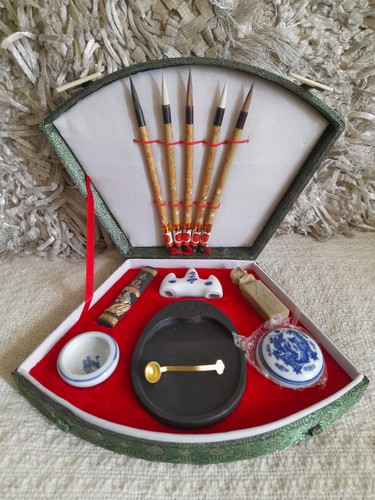 Vintage chinese calligraphy - vintage,