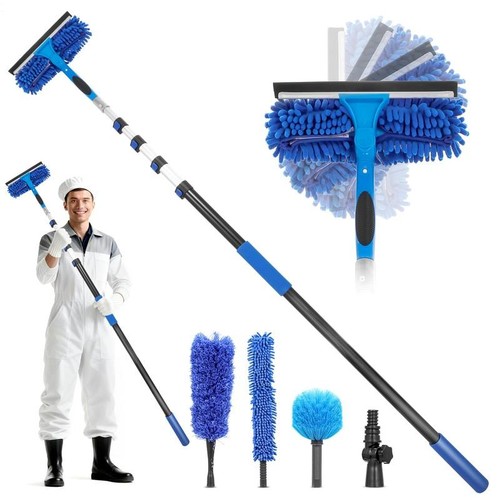 Telescopic window cleaner - window,