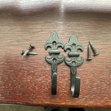 Black Curtain Tie Back Hooks