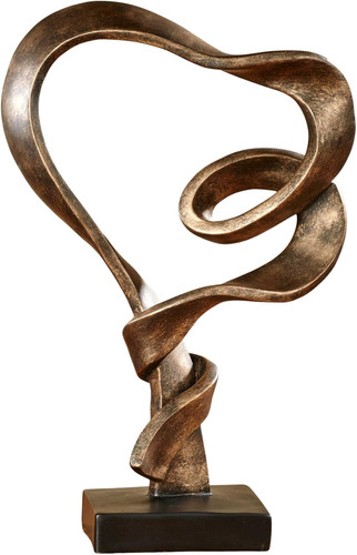 Antique gold heart - heart,