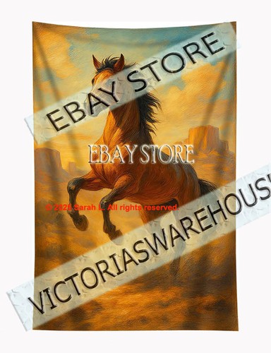 Horse tapestry western