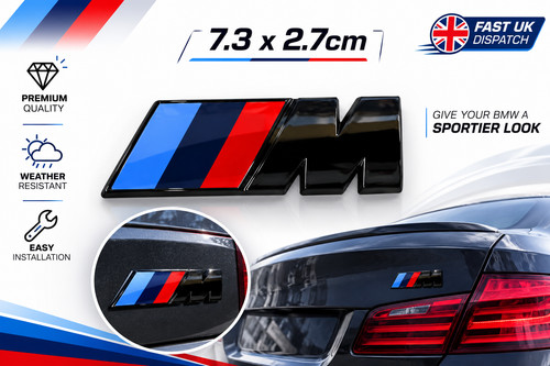Black rear sport - black, badge