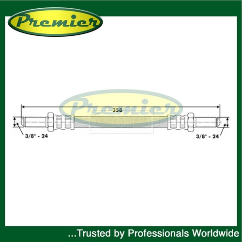 Premier rear brake - rear, hose