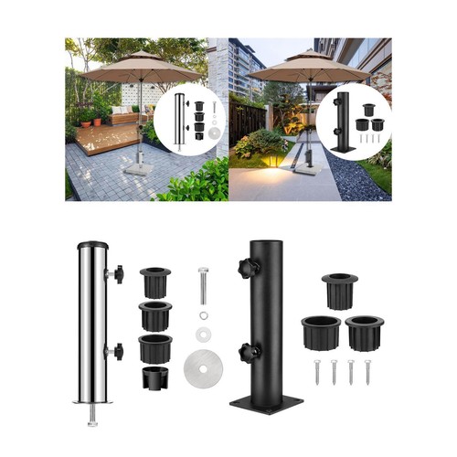 Patio pole support - pole,