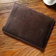 Retro Genuine Leather Laptop