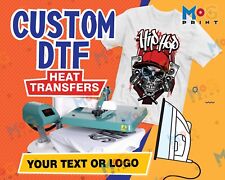 Custom Heat Transfers, Ready To Press DIY Iron on T-shirt Wholesale Personalised