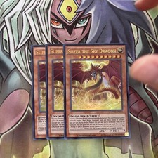 MVP1-ENSV6 x3 Slifer the Sky Dragon Ultra Rare Excellent Conditon Yugioh
