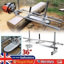 For 14"-36" Chainsaw Guide bar Chain Saw Mill Log Planking Lumber Portable