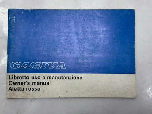 Original cagiva red - cagiva, fin