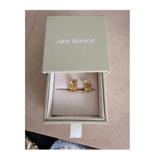 Alex monroe feather stud - alex,