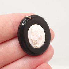 Antique victorian whitby jet - antique,