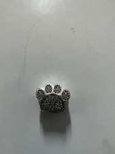 Genuine Pandora I Love My Dog Silver Pavé Bone Dangle Charm 791263CZ S925