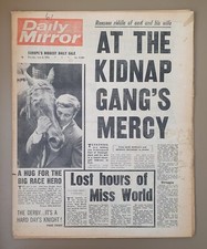 Daily mirror newspapers 1974 - mirror,