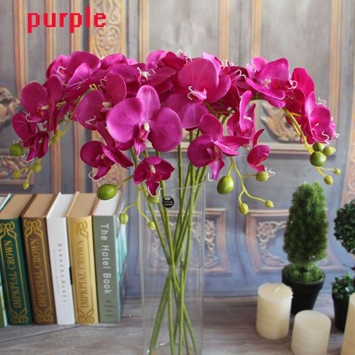 Artificial butterfly orchid - 2x,