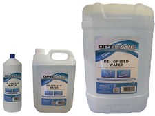 Deionised Water 1L 5L 25L De