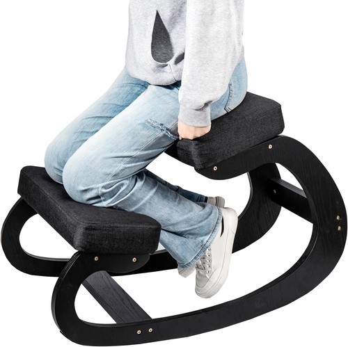 Kneeling chair with - kneeling, rocking
