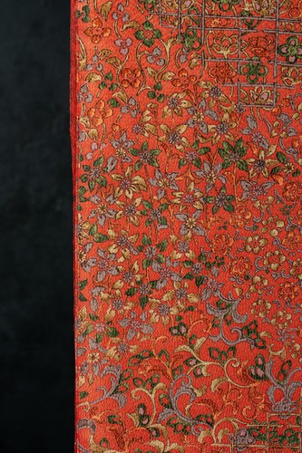 Vintage japanese silk sarasa - vintage,