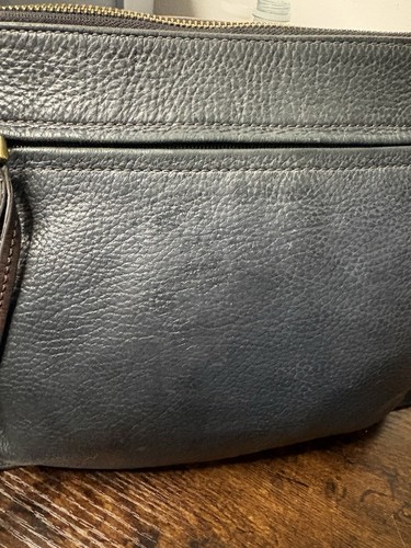 Fossil black leather - black, crossbody
