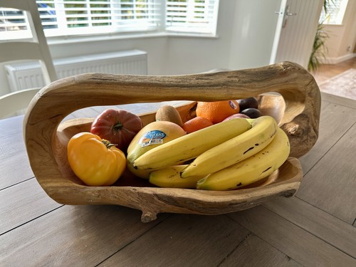 Trug flower basket wooden - basket,