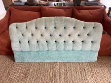 turquoise corduroy padded