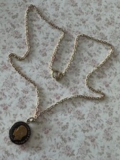 Costume Jewellery 1921 Coin George V Pendant Gold Tone Necklace