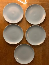 5 x vintage side salad plates