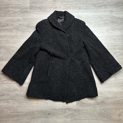 Vtg black astrakhan - 50’s,