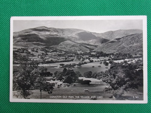 Postcard coniston old man - of,