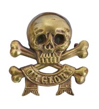 17th Lancers Sleeve Badge
