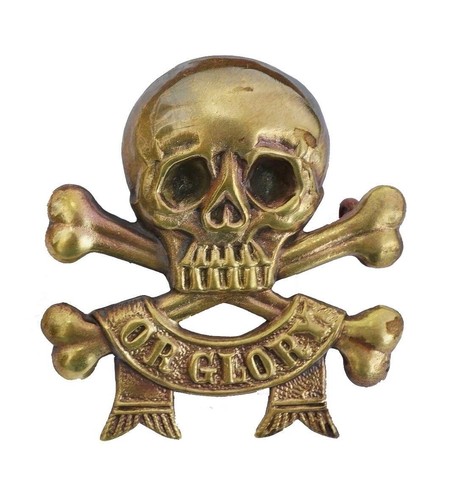 17th lancers sleeve badge - sleeve,