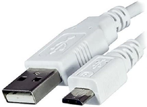 Replacement white usb charger - white,