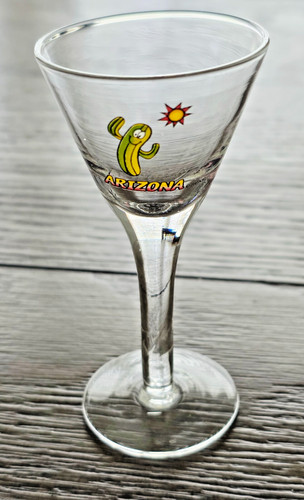 Arizona cactus shot glass - arizona,