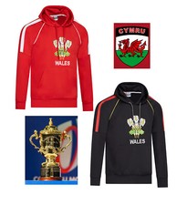 Wales Rugby Red Hoodie Unisex