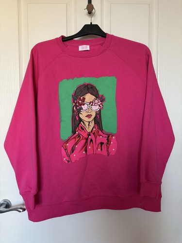 Savida dunnes pink - pink, oversized