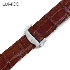 For OMEGA Genuine Leather DARK