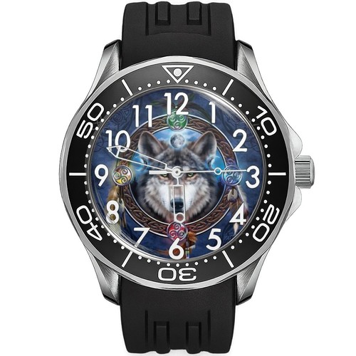 Alpha wolf tribal - tribal, retro