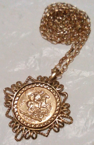 9ct yellow gold - gold, george