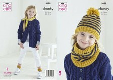 KING COLE Knitting Pattern