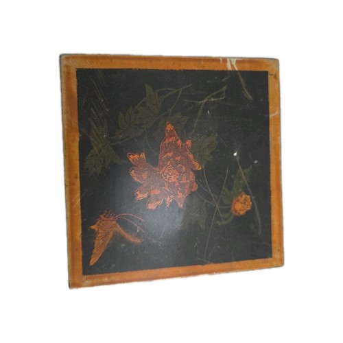 Antique japanese black lacquer - black,