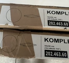 IKEA Komplement White Trays
