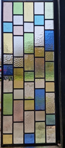 Stained glass panel - glass,