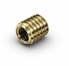 Screw-In Brass Inserts for Plastic | M4 M5 M6 M8 M10 | Multiple Pack Sizes