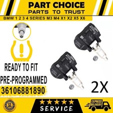 2X TPMS Tyre Presure Sensor
